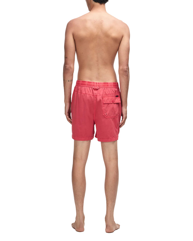 SANDBAR GARMENT DYED SHORT - MELON RED