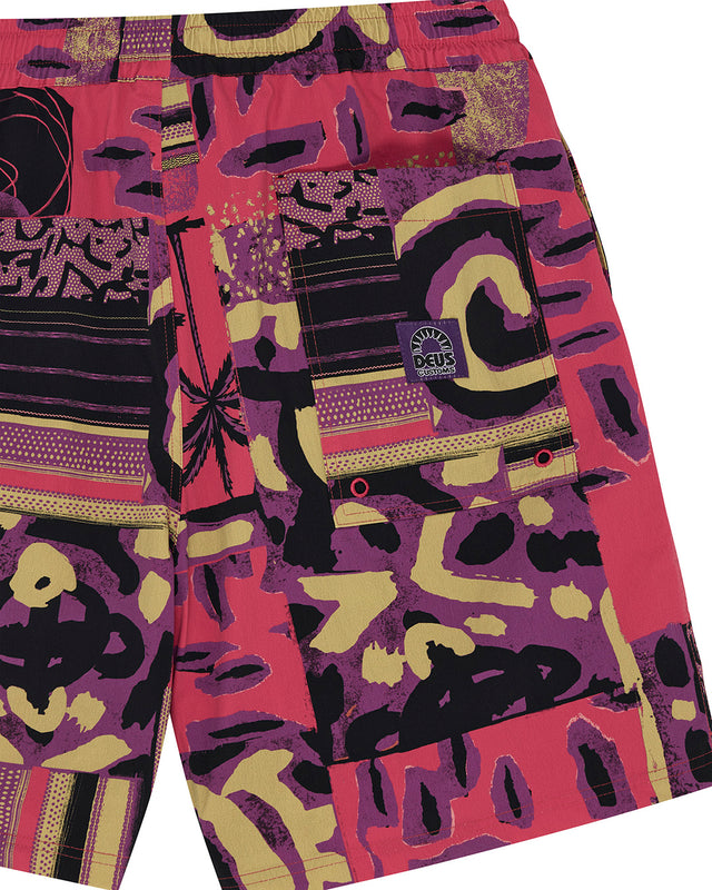 FREAMON SWIM SHORT - MELON RED