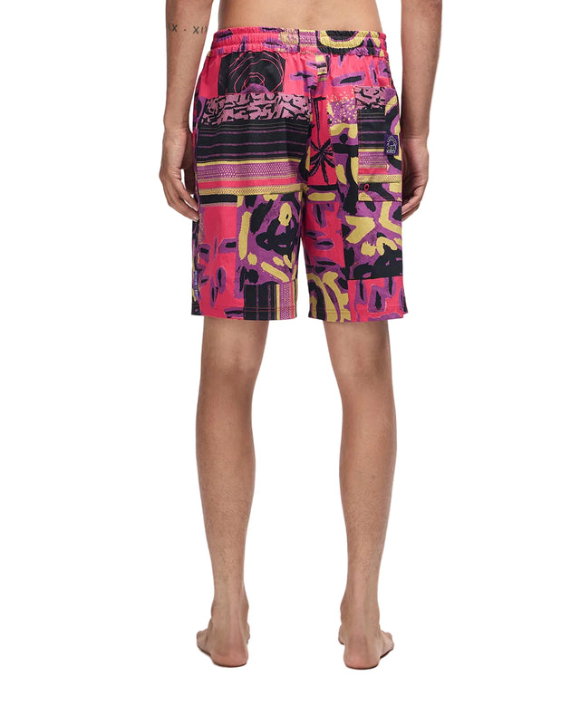 FREAMON SWIM SHORT - MELON RED