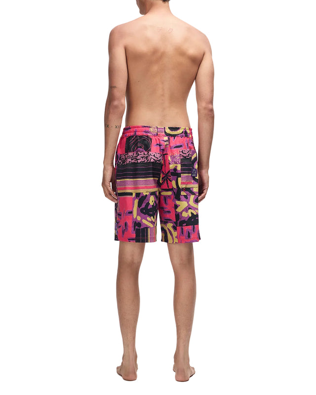 FREAMON SWIM SHORT - MELON RED