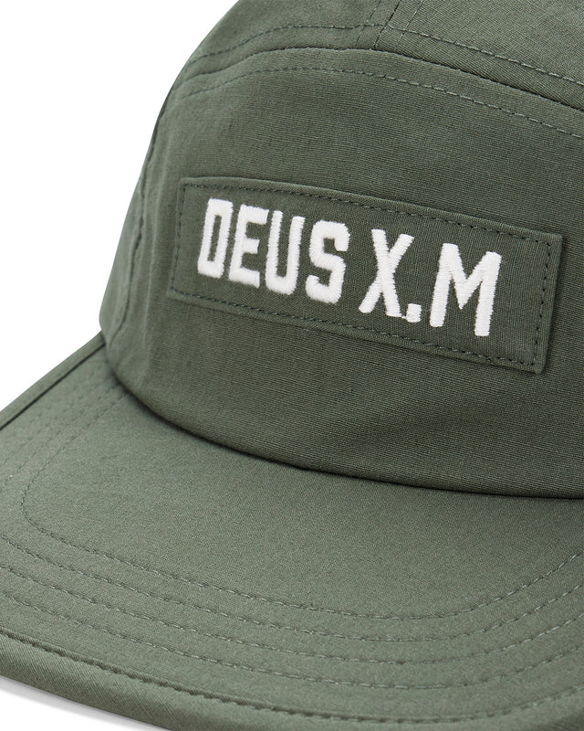 POWER 5 PANEL CAP - PINE GREEN