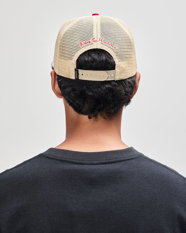 MALDEN TRUCKER - MELON RED