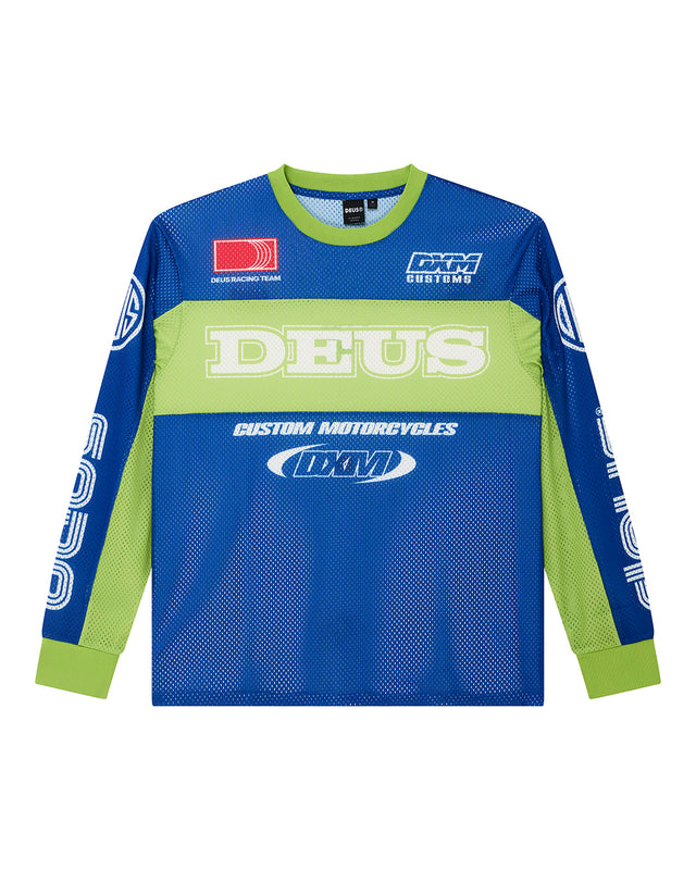 STEP OUT MOTO JERSEY - BLUE