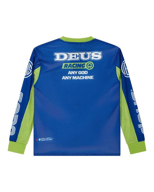 STEP OUT MOTO JERSEY - BLUE