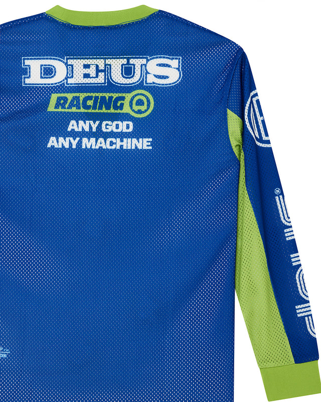 STEP OUT MOTO JERSEY - BLUE