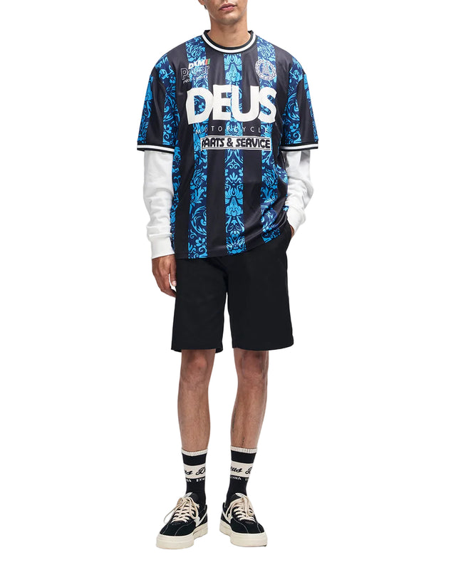 NOUVEAU MOTO TEE - PAGEANT BLUE