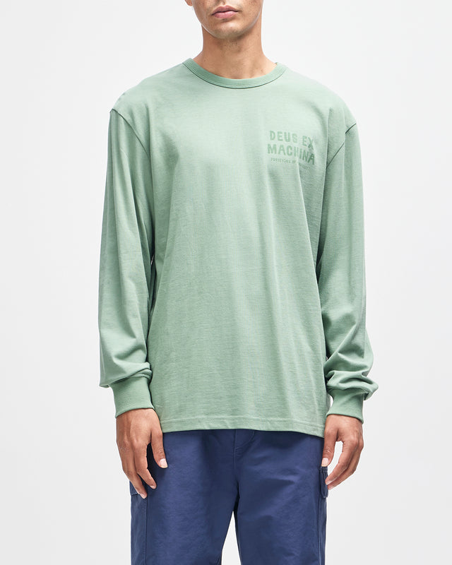 KUMBAYA LS TEE - LODEN FROST GREEN