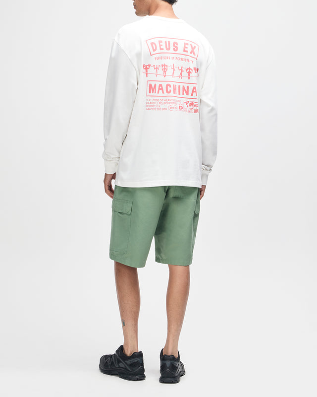 KUMBAYA LS TEE - VINTAGE WHITE