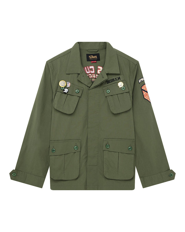 POWER OVERSHIRT - PINE GREEN