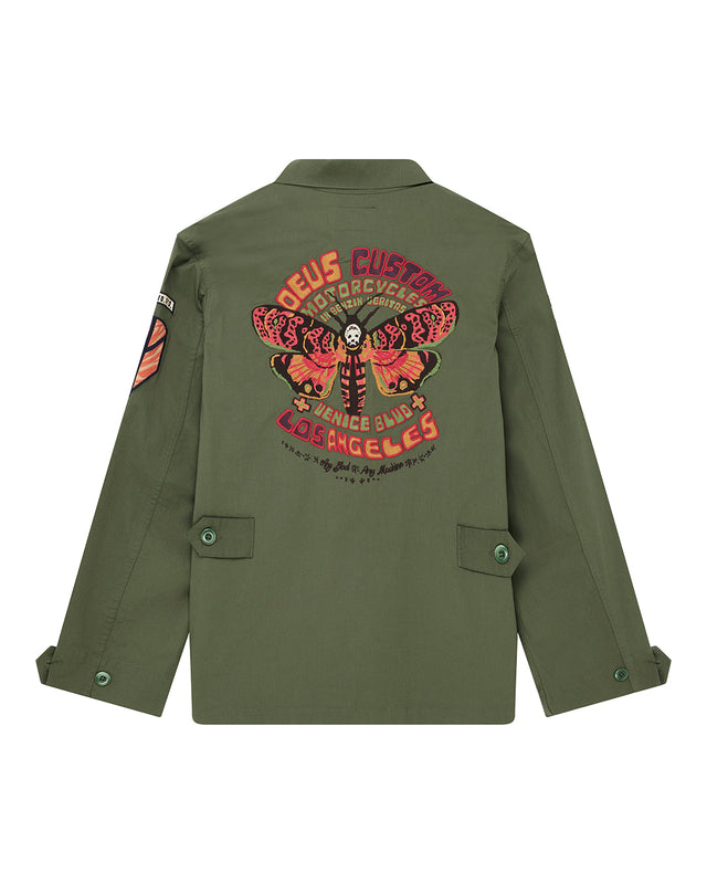 POWER OVERSHIRT - PINE GREEN