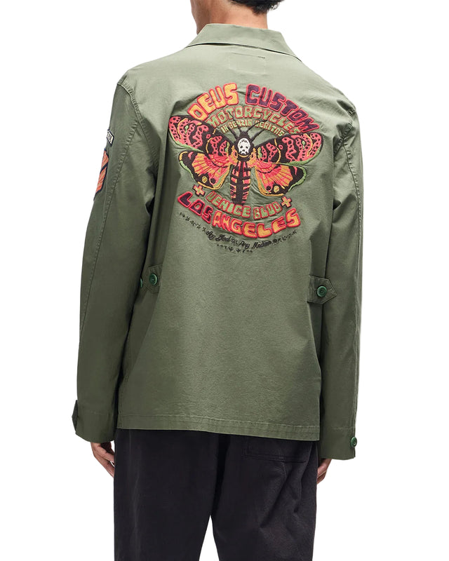 POWER OVERSHIRT - PINE GREEN