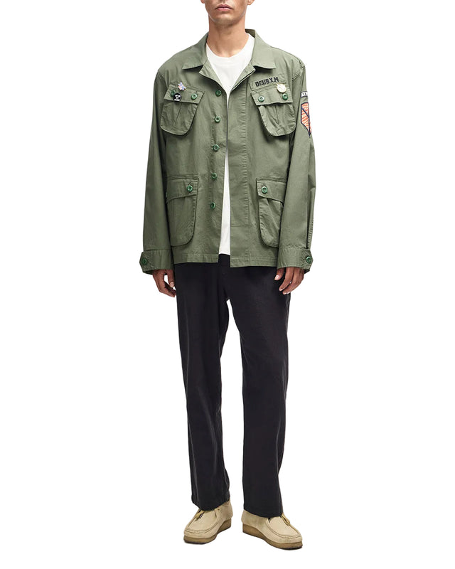 POWER OVERSHIRT - PINE GREEN