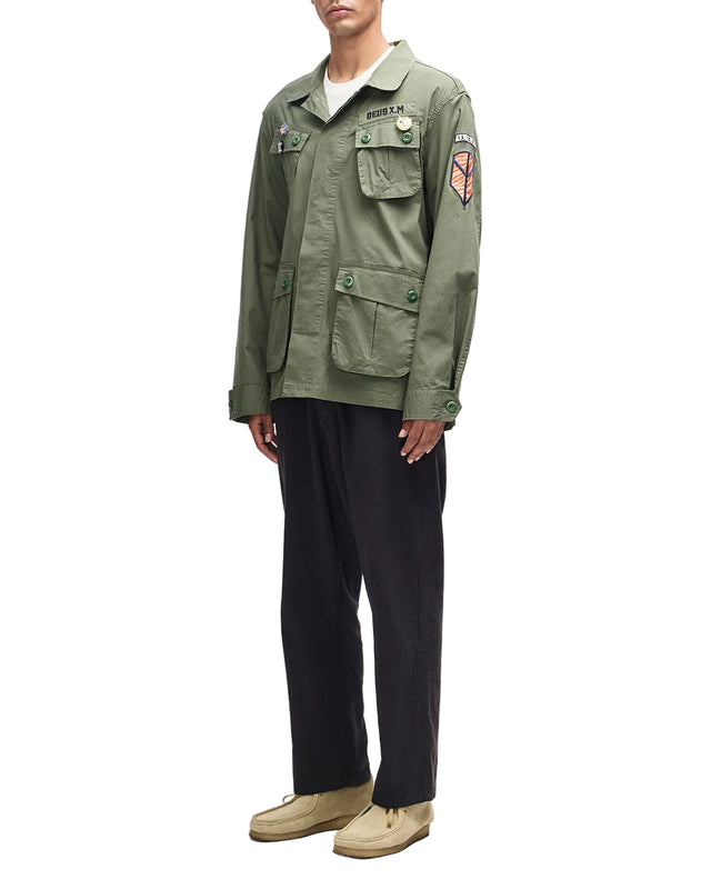 POWER OVERSHIRT - PINE GREEN