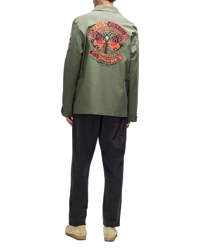 POWER OVERSHIRT - PINE GREEN