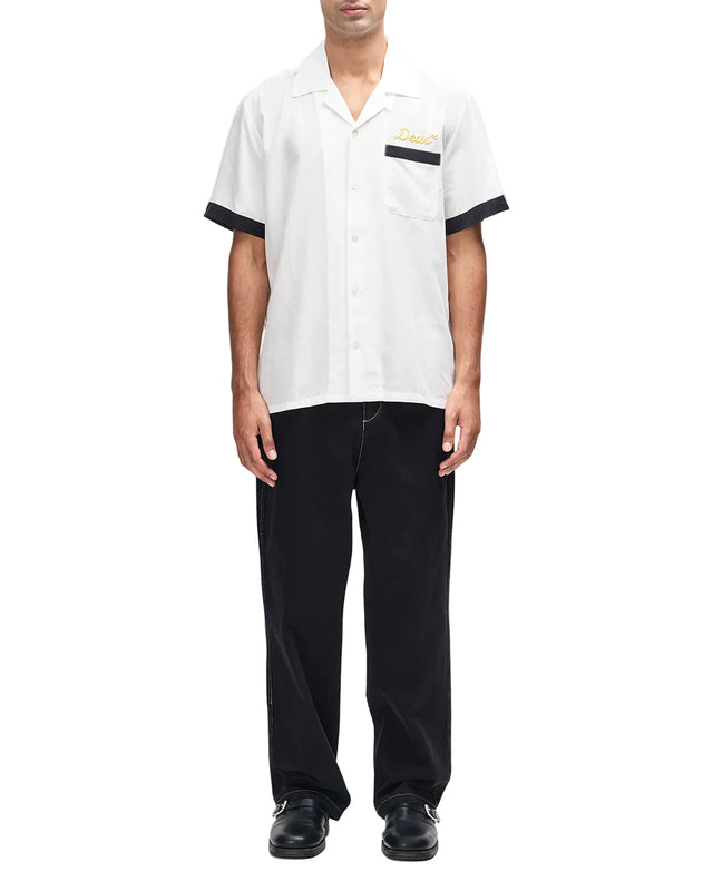 HISSSTERICAL BOWLING SHIRT - VINTAGE WHITE
