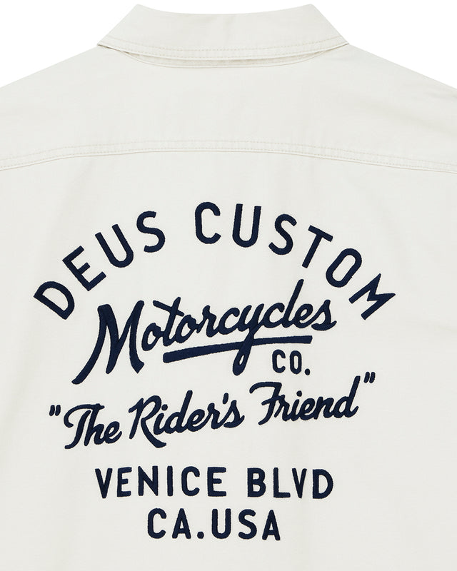 NOMAD SHIRT - DIRTY WHITE