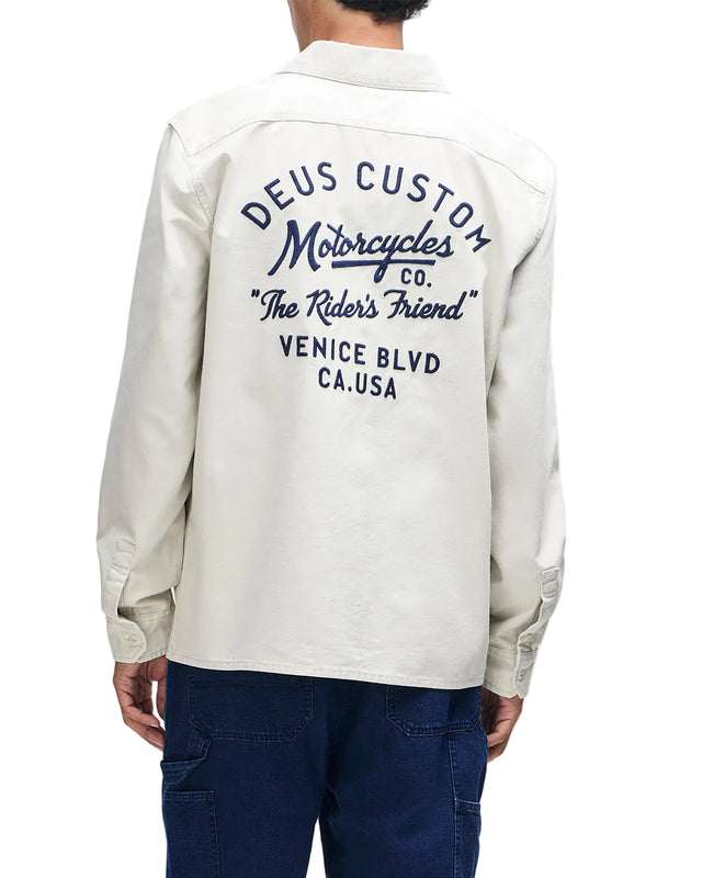 NOMAD SHIRT - DIRTY WHITE