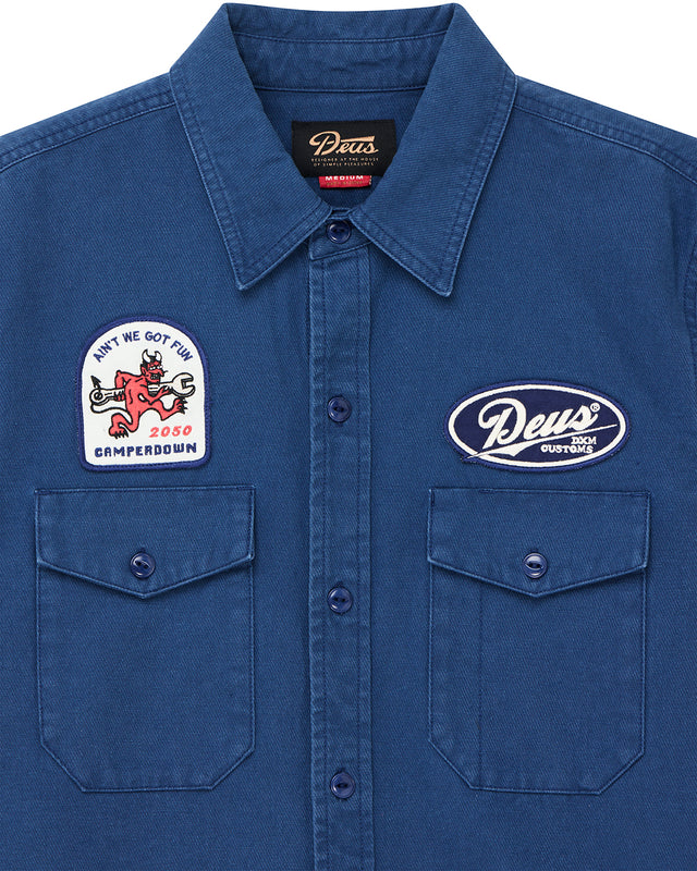 NOMAD SHIRT - MECHANIC BLUE