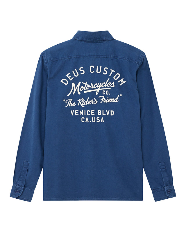 NOMAD SHIRT - MECHANIC BLUE