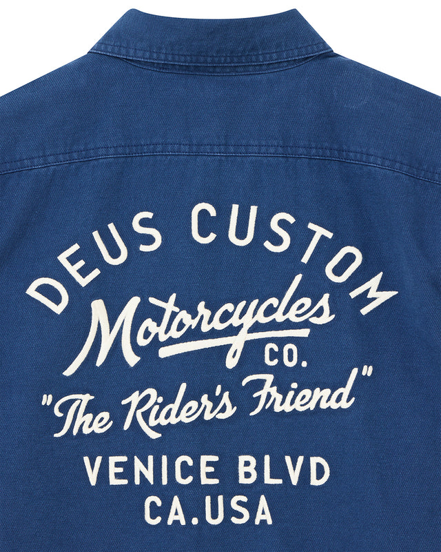 NOMAD SHIRT - MECHANIC BLUE