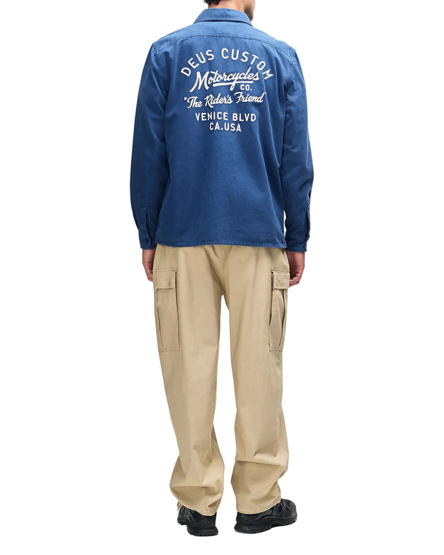 NOMAD SHIRT - MECHANIC BLUE