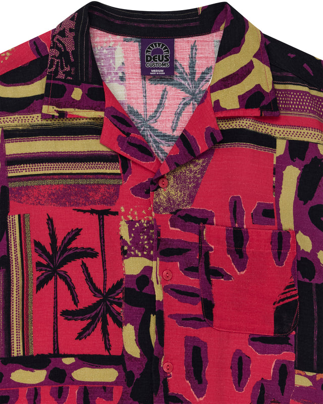 FREAMON SHIRT - MELON RED