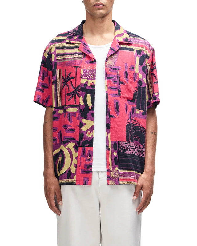 FREAMON SHIRT - MELON RED