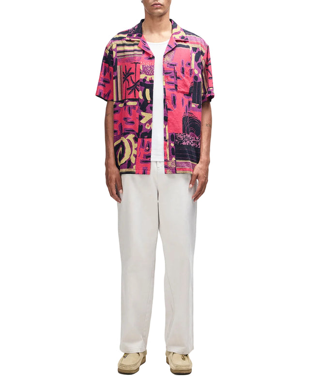 FREAMON SHIRT - MELON RED