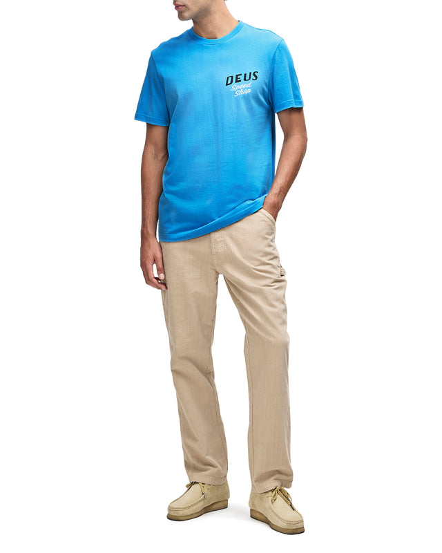 DOGLEG TEE - BONNIE BLUE