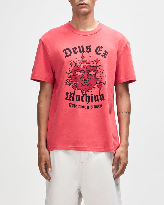 SOLARIS TEE - MELON RED