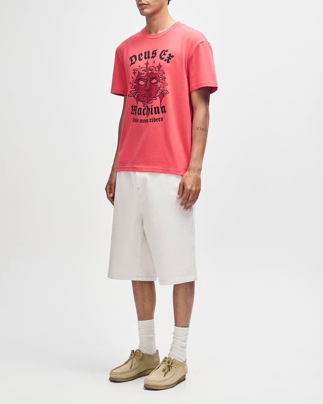 SOLARIS TEE - MELON RED