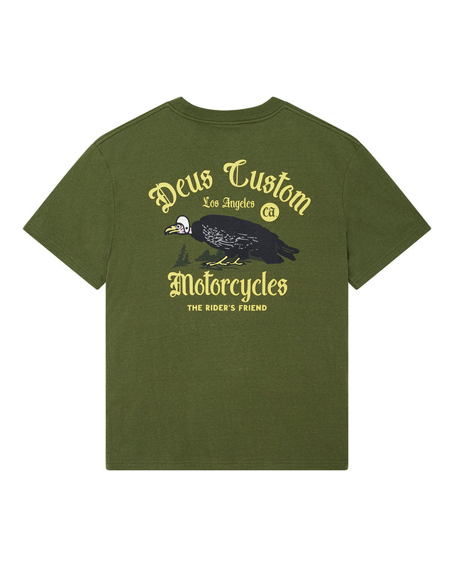 BEEP BEEP TEE - PINE GREEN