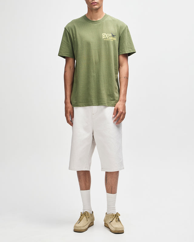 BEEP BEEP TEE - PINE GREEN