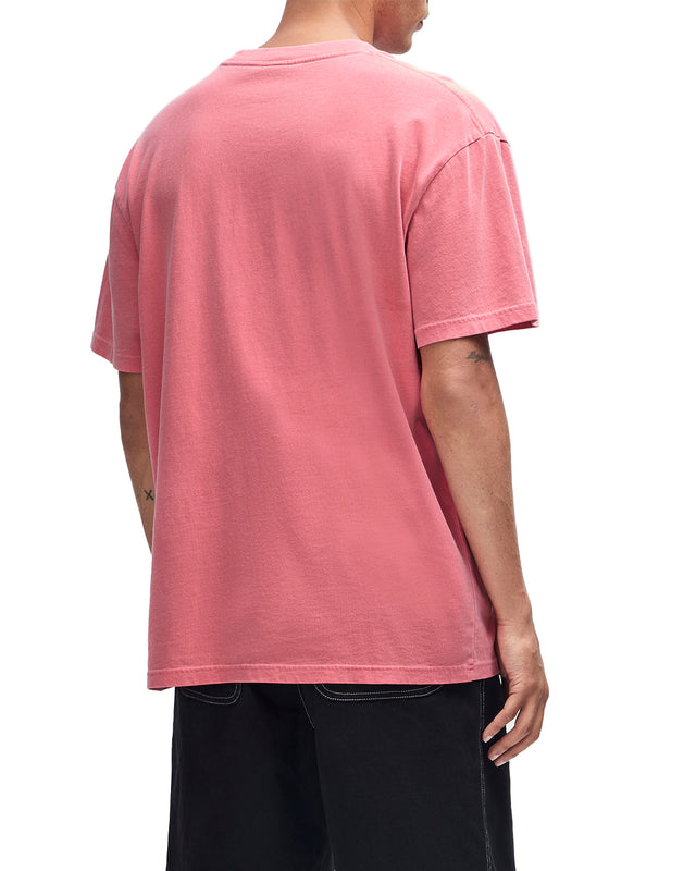 MOTHER EARTH TEE - MELON RED