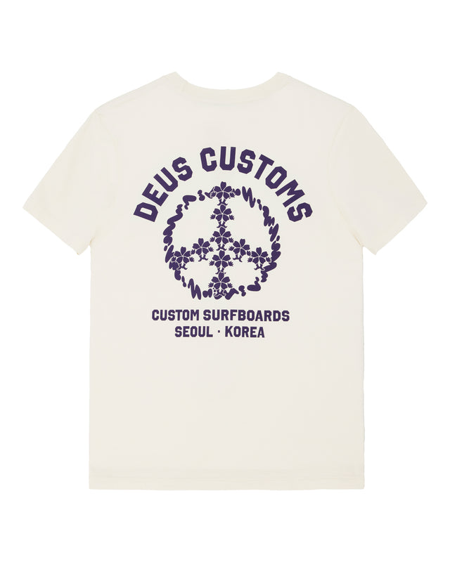 FANCY PANSY TEE - VINTAGE WHITE