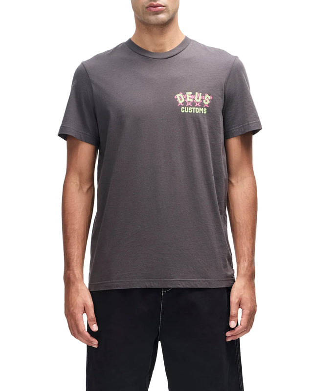 FANCY PANSY TEE - ANTHRACITE