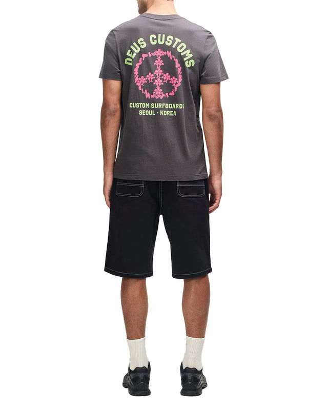 FANCY PANSY TEE - ANTHRACITE