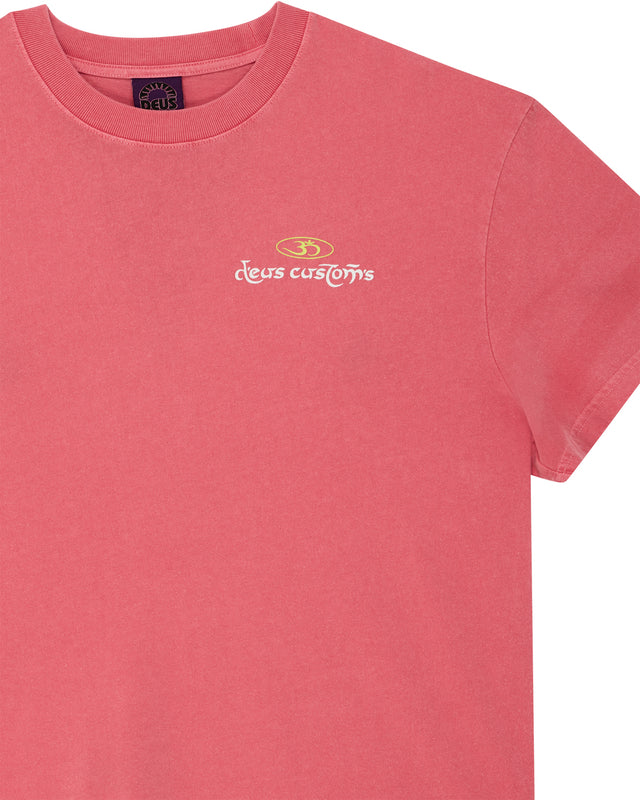OUT OF REACH TEE - MELON RED
