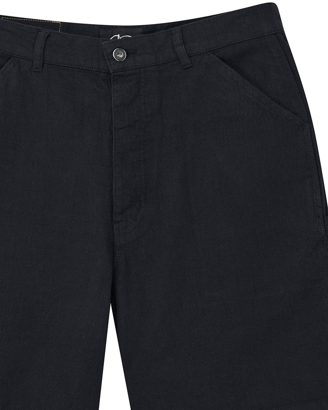 BIG FELLA CHAMBRAY SHORT - BLACK