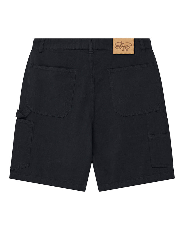 BIG FELLA CHAMBRAY SHORT - BLACK