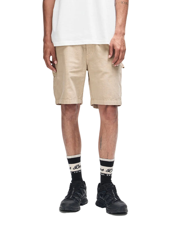 BIG FELLA CHAMBRAY SHORT - SAFARI