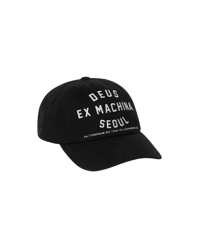 COLLEGE ADDRESS CAP - BLACK
