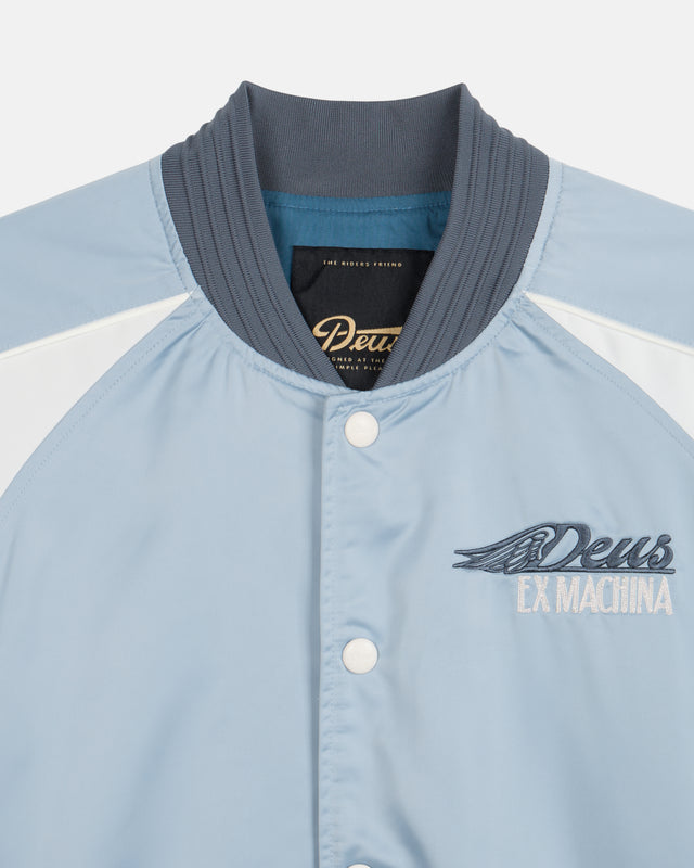 WINGLET SOUVENIR JACKET - BLUE