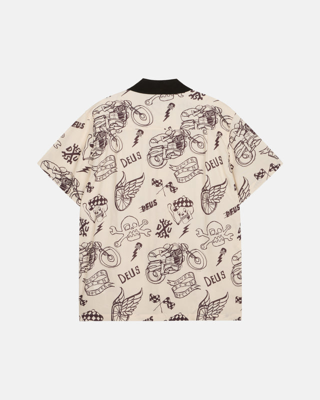 DOODLE SS SHIRT - IVORY