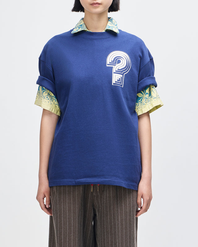 WORKING TOWARDS TEE - LIMOGES BLUE