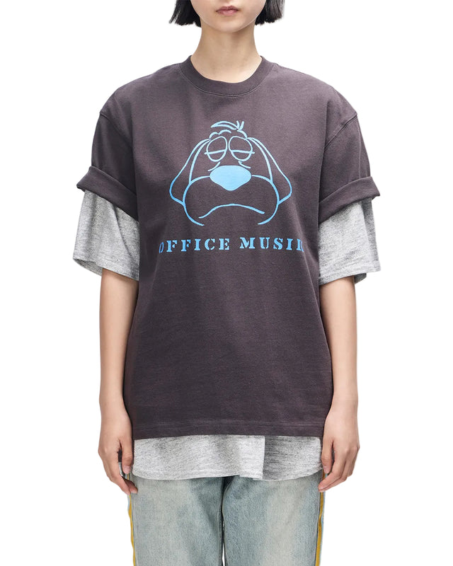 OFFICE MUSIQUE TEE - ANTHRACITE