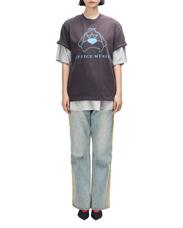 OFFICE MUSIQUE TEE - ANTHRACITE