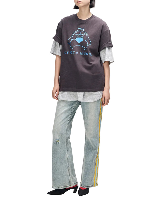 OFFICE MUSIQUE TEE - ANTHRACITE