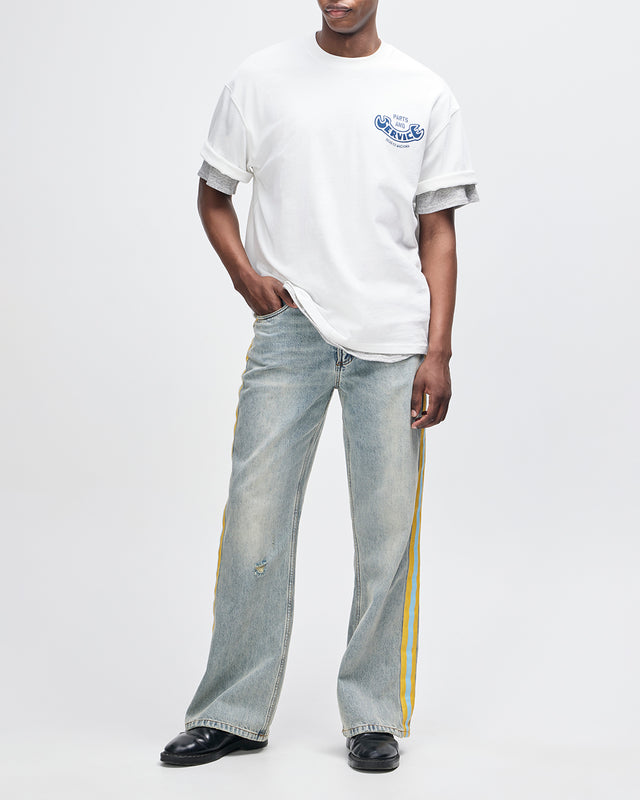 RUFF AND SMOOTH - VINTAGE WHITE