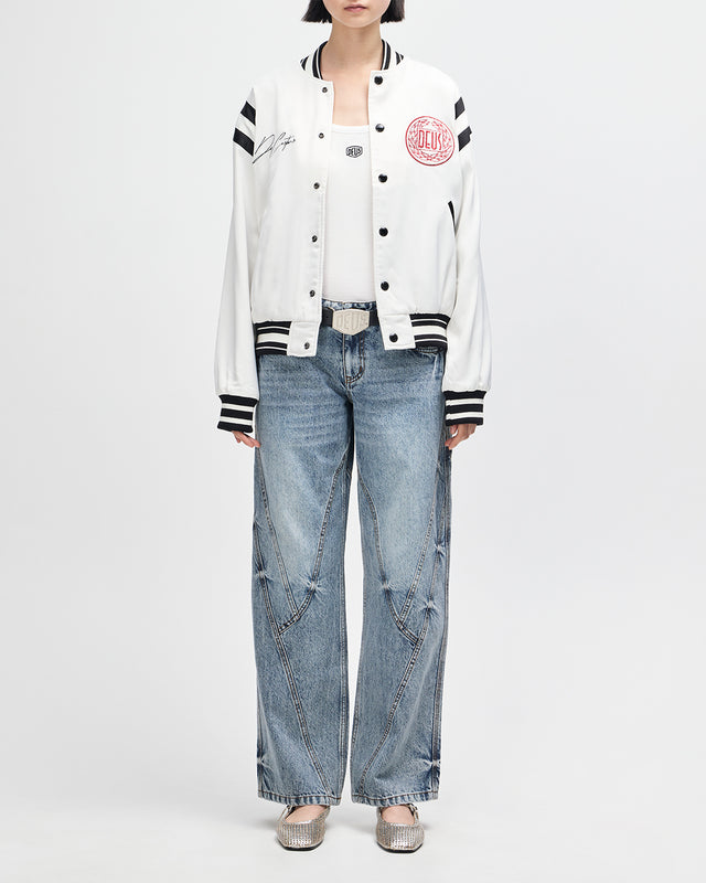 CAMPION DEL MONDO JACKET - WHISPER WHITE